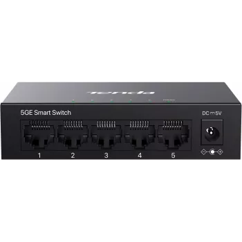 Tenda TEG2205D Web Smart L2 Cloud Managed Switch, 5x 10/100/1000 Mbps, Metal, Fanless