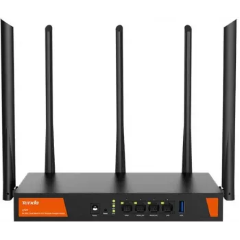 Tenda W30E AX3000 maršrutizatorius Gigabit Ethernet dviejų juostų (2,4 GHz / 5 GHz) juodas