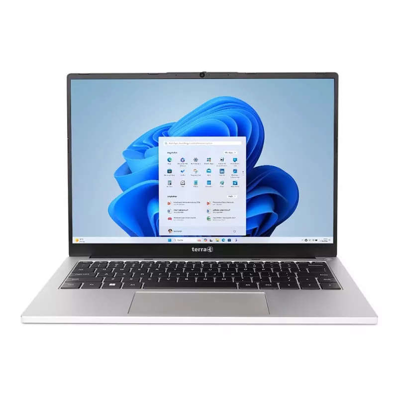 TERRA MOBILE 1410M 14.1 inch FHD IPS nešiojamasis kompiuteris – Intel Core i5-1135G7, 8GB RAM, 250GB NVMe SSD, Windows 10 Pro, Wi-Fi 6, apšviesta vokiška klaviatūra, tamsiai pilka