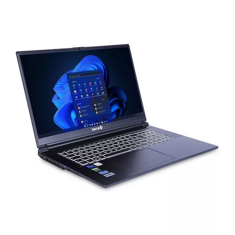 TERRA MOBILE 1778R 1220899 nešiojamas kompiuteris, 17,3 colio Full HD, Intel Core i7-13620H, 16GB DDR4, 1TB SSD, GeForce RTX 3050 4GB, Windows 11 Pro, vokiška QWERTZ klaviatūra