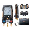 testo 550s skaitmeninis kolektorius su Bluetooth ir 2 belaidžiais spaustuko temperatūros davikliais (0564 5501)