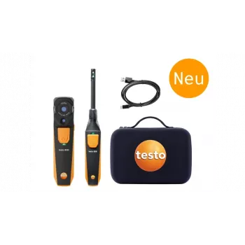 Testo 860i Pelėsių rinkinys – termovizorius su higrometru, Bluetooth, 256x192 pikselių