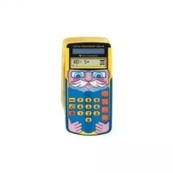 Texas Instruments Little Professor Solar mokomasis skaičiuotuvas, 50 000 uždavinių, 8 skaitmenų LCD, saulės energija, įvairių spalvų