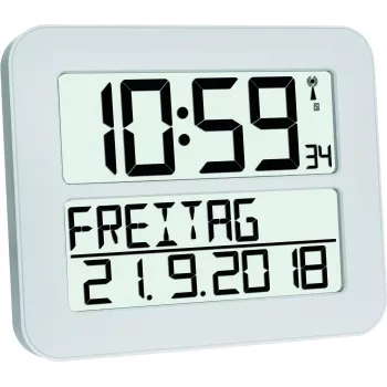 TFA 60.4512.02 TIMELINE MAX Radiovaldymo žadintuvas, baltas