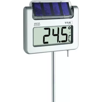 TFA Dostmann Avenue Solarinis Sodo Termometras Silver 30.2026