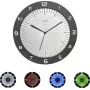 TFA LUMOCLOCK radijo valdomas sieninis laikrodis su spalvotu apšvietimu, skaitmeniniu LCD, 7 spalvomis, patalpų temperatūra, žadintuvu, snaudimo funkcija, 12/24H, DCF-77