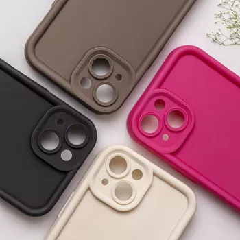TFO Rim TPU dėklas, skirtas Samsung Galaxy S23 FE, smėlio spalvos