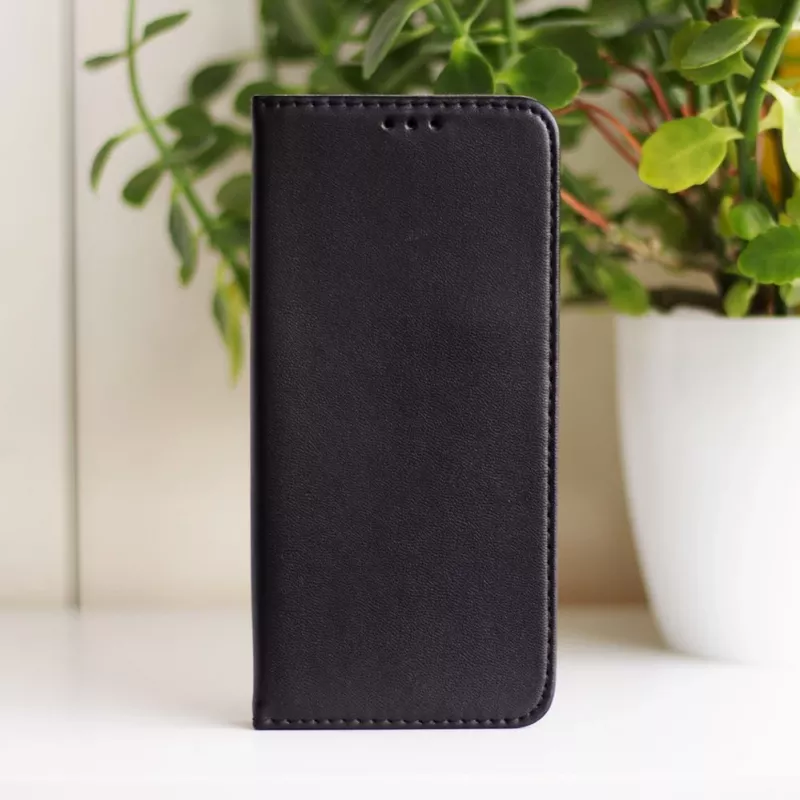 TFO Smart Magnetic dėklas su magnetiniu užraktu, skirtas Xiaomi Redmi A7 Pro - juodas