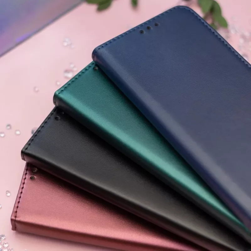 TFO Smart Magnetic Wallet dėklas, skirtas Xiaomi Redmi A7 Pro, bordo spalvos