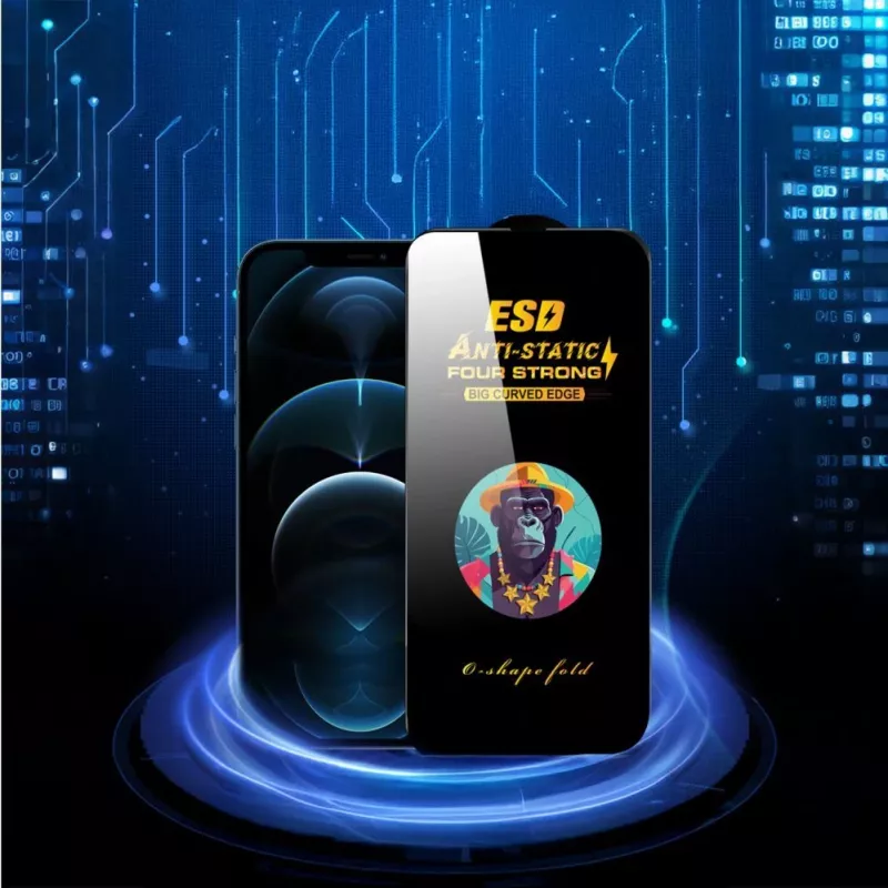 TFO Universal Tempered Glass 9D OneFit AI-57 ekrano apsauginis stiklas 6,7 colio ekranams