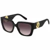 THE MARC JACOBS Moteriški katės akies akiniai nuo saulės MARC687S807 Juodi/Pilkas gradientas 54mm