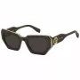 THE MARC JACOBS Moteriški MARC851/S Akiniai nuo Saulės - Kačių Akies Acetato Rėmelis, Pilki Gradientiniai Lęšiai, 52mm