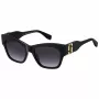 Moteriški akiniai nuo saulės THE MARC JACOBS MARC762S807 juodi acetatiniai pilki gradientiniai 54mm