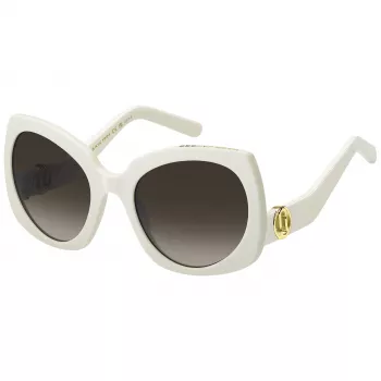 THE MARC JACOBS Moteriški Akiniai nuo Saulės MARC808SSZJ Juodas Acetatas Pilki Gradientiniai Stiklai 57/23/130 mm