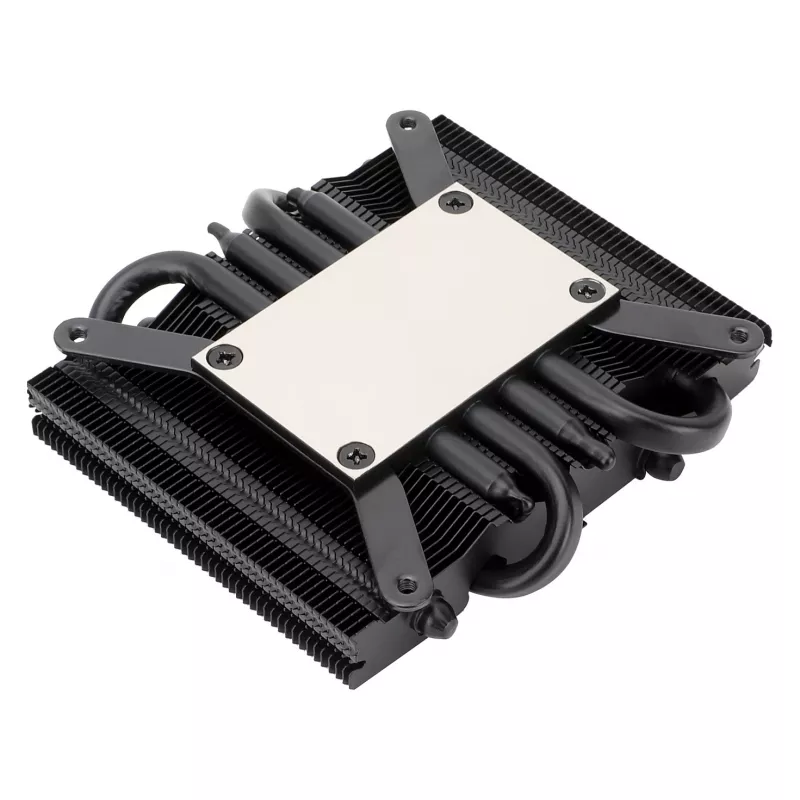 Thermalright AXP90-X36 Black Low Profile CPU aušintuvas, 92mm PWM ventiliatorius, ITX, Intel ir AMD