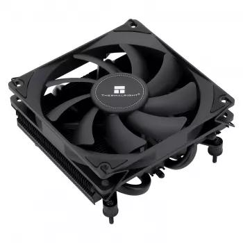 Thermalright AXP90-X36 Black Low Profile CPU aušintuvas, 92mm PWM ventiliatorius, ITX, Intel ir AMD