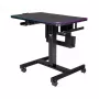 Thermaltake CycleDesk 100 GGD elektrinis reguliuojamo aukščio stalas su RGB apšvietimu, juodas