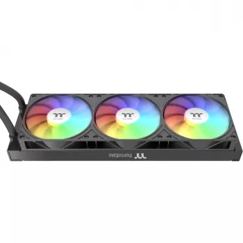 Thermaltake LB360-S ARGB (Gunmetal) All-in-One Liquid Cooler, 360mm Radiator, 3x 120mm Fans, 2,1 inch IPS LCD Display