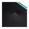 Thermaltake Level 20 Battle Station Gaming Desk – Z formos plieninis rėmas, anglies pluošto MDF stalviršis, 100 kg talpa, juoda