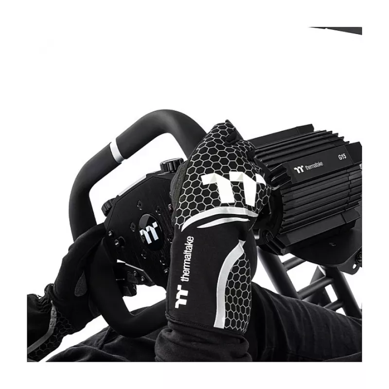 Thermaltake Sim Gloves Black XL (Tt eSPORTS) – Sim Racing pirštinės