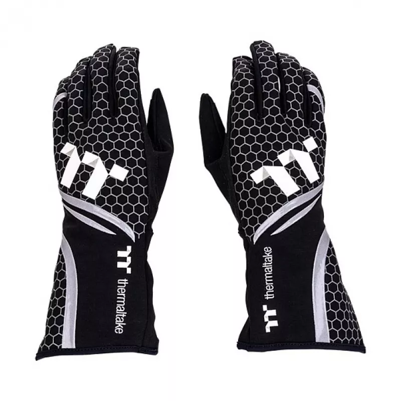 Thermaltake Sim Gloves Black XL (Tt eSPORTS) – Sim Racing pirštinės
