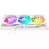 Thermaltake ST360 Ultra Snow 360 mm viso skysčio aušintuvas, 7 colių IPS LCD, baltas