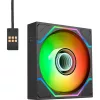 Thermaltake SWAFAN 120 EX INFINITY Black 3-Pack 120mm PWM ARGB Ventiliatoriai