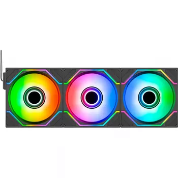 Thermaltake SWAFAN 120 EX INFINITY Black 3-Pack 120mm PWM ARGB Ventiliatoriai