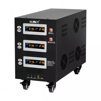 Trifazis stabilizatorius KEMOT PROavr-30k 30 kVA servo variklio įtampos reguliatorius