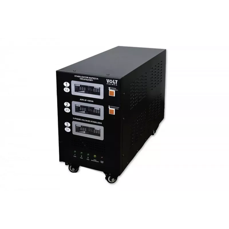 Trifazis įtampos stabilizatorius Volt Polska AVR PRO 15000 3% SERVO 3-F