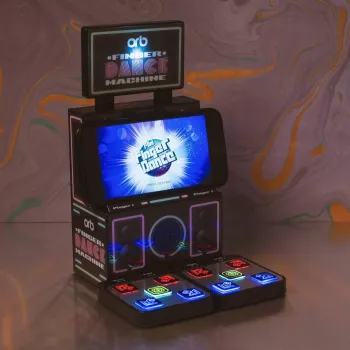 ThumbsUp! ORB Retro Finger Dance Machine – daugiaspalvis LED ritmo žaidimas