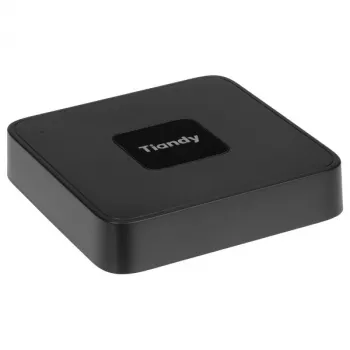 Tiandy TC-R3105 5 kanalų IP NVR su 4 PoE prievadais, H.265+, 8MP, 1 SATA, 4K HDMI