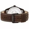 TIMBERLAND Vyriškas Laikrodis TBL16004JYU03 43mm Mėlynas Ciferblatas Ruda Odinė Apyrankė