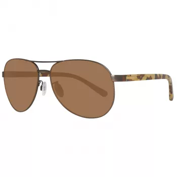 Timberland TB9086-6249H Vyriški poliarizuoti akiniai nuo saulės Matinė juoda Žalia 62mm