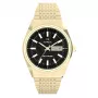 Timex Expedition North Field Post Solar 42mm vyriškas laikrodis – juodas ciferblatas, ruda odinė juosta, saulės kvarcas