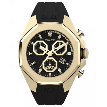 TIMEX Expedition North Field Post Solar Vyriškas Laikrodis TW2W69800 45mm Juodas Ciferblatas Odinis Dirželis