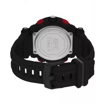 TIMEX Vyriškas Skaitmeninis Kvarcinis Laikrodis TW5M52800 50mm Dervos Korpusas Juoda Dervos Juosta