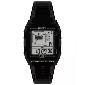 TIMEX Vyriškas Saulės Energijos Laikrodis TW2W96500 36mm Nerūdijančio Plieno Korpusas Žalias Audinis Dirželis