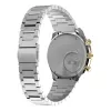 Timex vyriškas laikrodis TW2W64200 su rudu odiniu dirželiu ir juodu ciferblatu, 40 mm