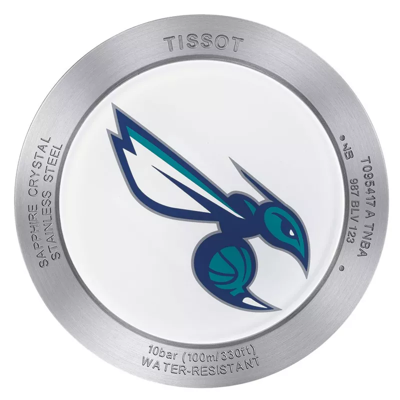 Tissot PRS 516 vyrų šveicariškas kvarcinis chronografinis laikrodis 42 mm, baltu ciferblatu, mėlynu nailono dirželiu T095417170373