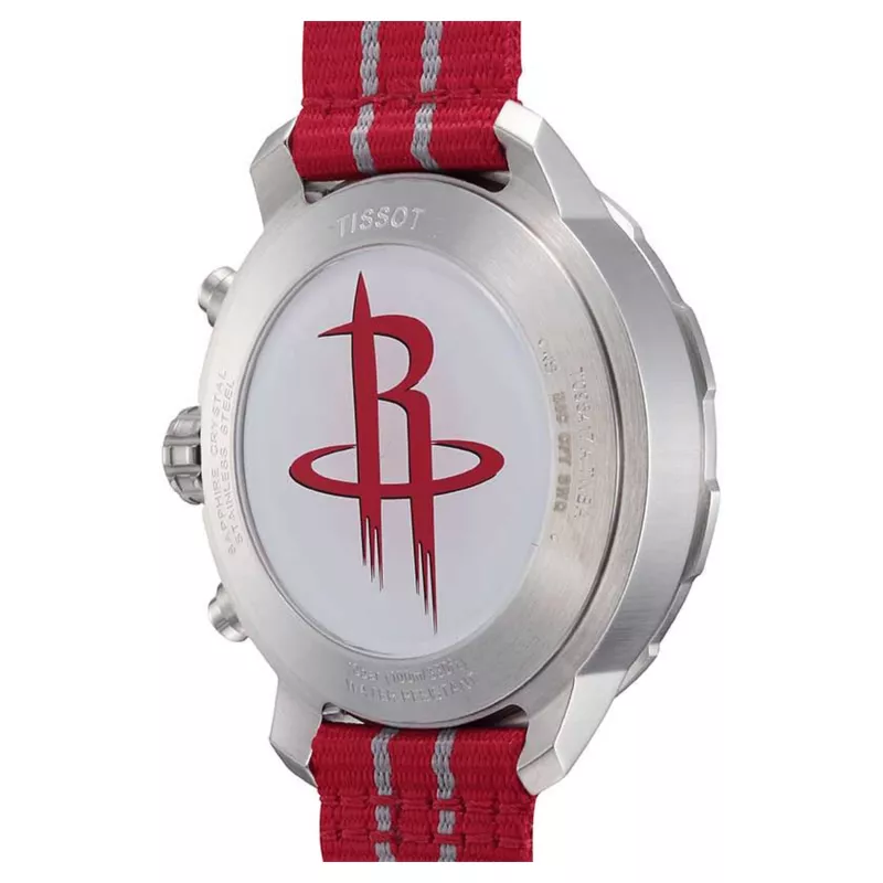 TISSOT T-Sport Chrono XL Classic Vyriškas Laikrodis 42mm Sidabrinis Ciferblatas Mėlynas Tekstilinis Dirželis Šveicariškas Kvarcinis Chronografas T09541717037
