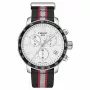 TISSOT T-Sport PRC 200 Vyriškas Šveicariškas Kvarcinis Chronografas 42mm Nerūdijantis Plienas Juodas Ciferblatas
