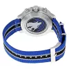 TISSOT T-Sport Quickster Vyriškas Chronografinis Laikrodis 42mm Juodas PVD Plienas ir Nailono Juosta