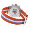 TISSOT T-Sport Quickster Vyriškas Šveicariškas Kvarcinis Chronografo Laikrodis 42mm Baltas Ciferblatas Balta Silikoninė Juosta T09547170371