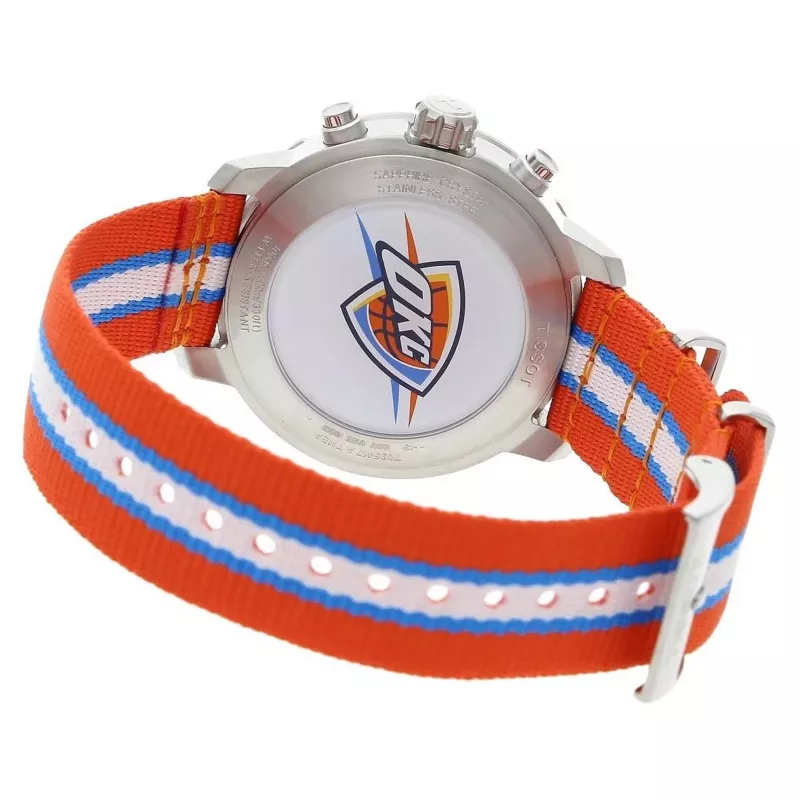 TISSOT T-Sport Quickster Vyriškas Šveicariškas Kvarcinis Chronografo Laikrodis 42mm Baltas Ciferblatas Balta Silikoninė Juosta T09547170371