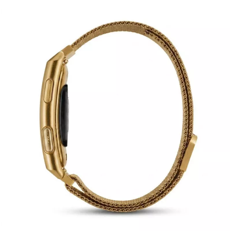 Titmo Loop I-110 Gold išmanioji apyrankė su EKG, HRV, ŠSD, kraujospūdžio, SpO2, IP68, Bluetooth