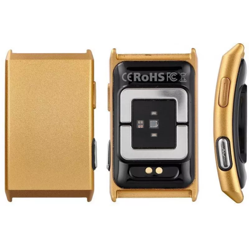 Titmo Loop I-110 Gold išmanioji apyrankė su EKG, HRV, ŠSD, kraujospūdžio, SpO2, IP68, Bluetooth