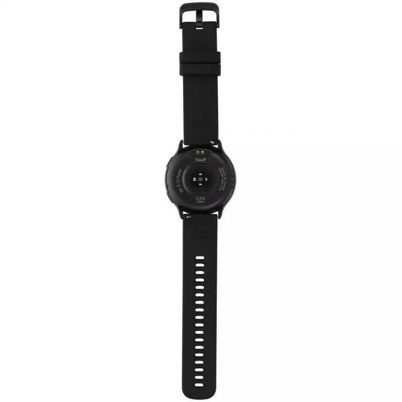 TITMO O-200 išmanusis laikrodis su 1.32 colio AMOLED ekranu, GPS, Bluetooth 5.0, širdies ritmo monitoriumi, IP68 – juodas