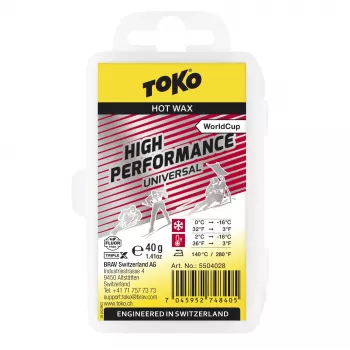 Toko High Performance Hot Wax Universal 40 g