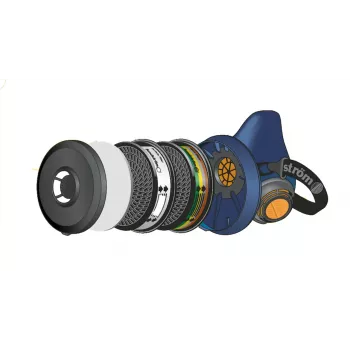 Toko Racing Protection Mask - Juoda, Unisex, Neopreninė veido kaukė slidinėjimui ir snieglenčių sportui